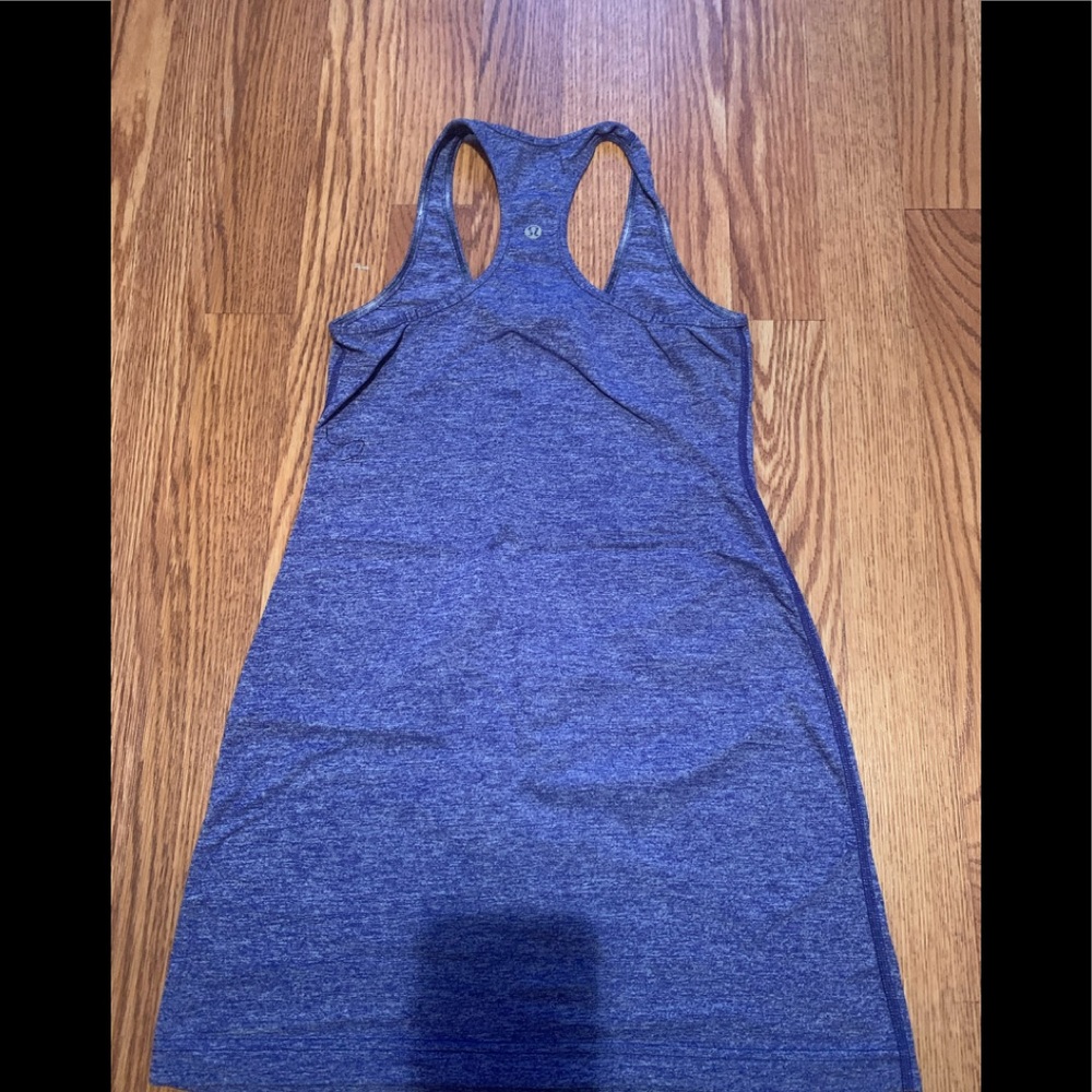 Purple lululemon racerback tank
